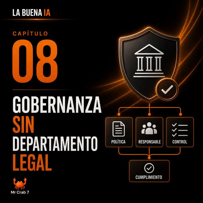 Capítulo 08: Gobernanza sin departamento legal
